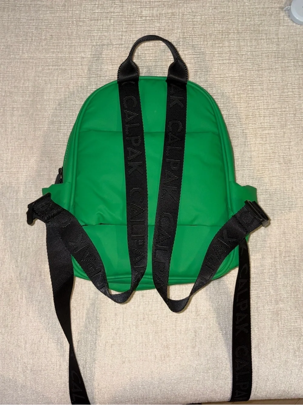 Calpak Luka Mini Backpack Apple Green Purse Travel Bag Puffy Carry on